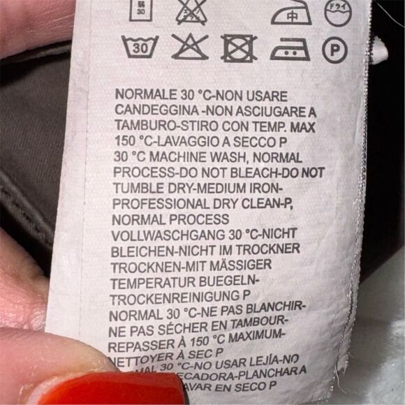 Motivi Women's Brown Straight Leg Cargo Jeans Size 10 Mid Rise - Picture 9 of 16